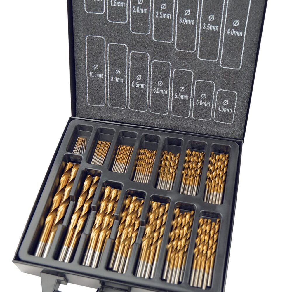 طقم مثقاب تويست HSS ، 99 قطعة.