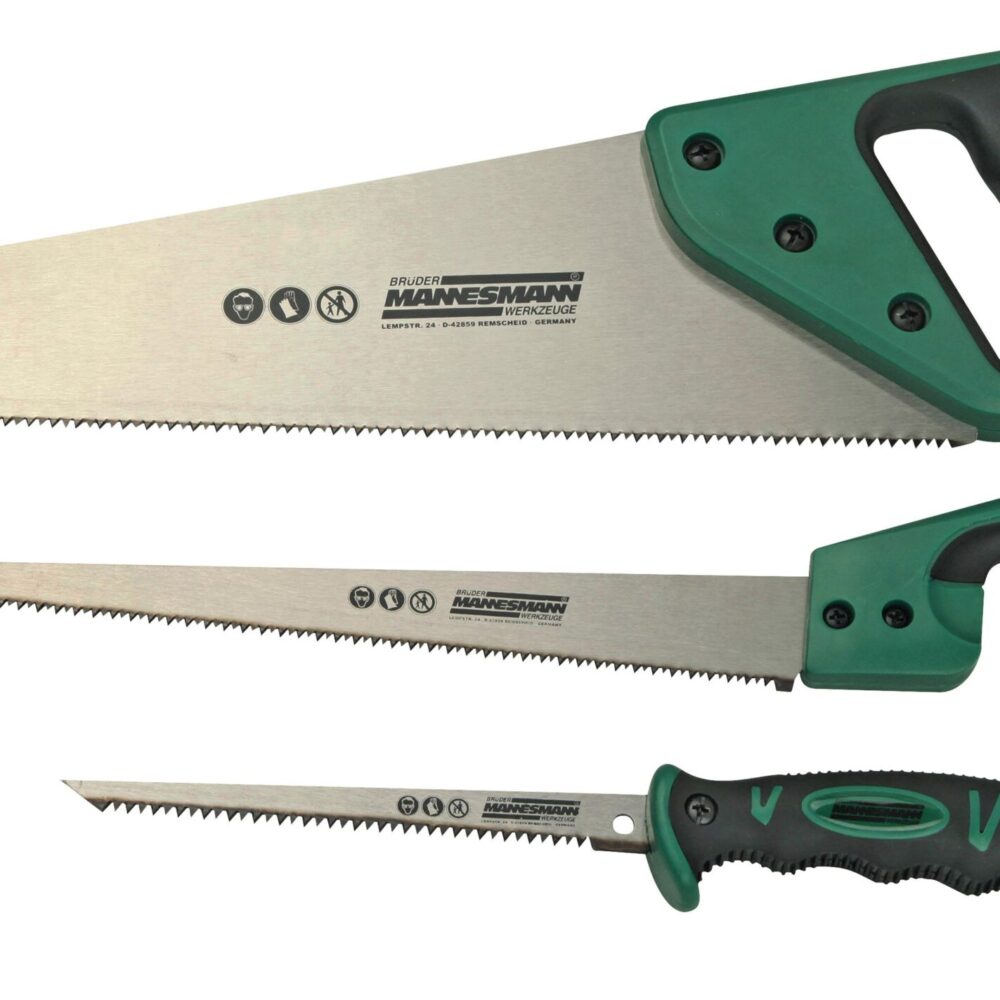 طقم منشار، 3 قطع.