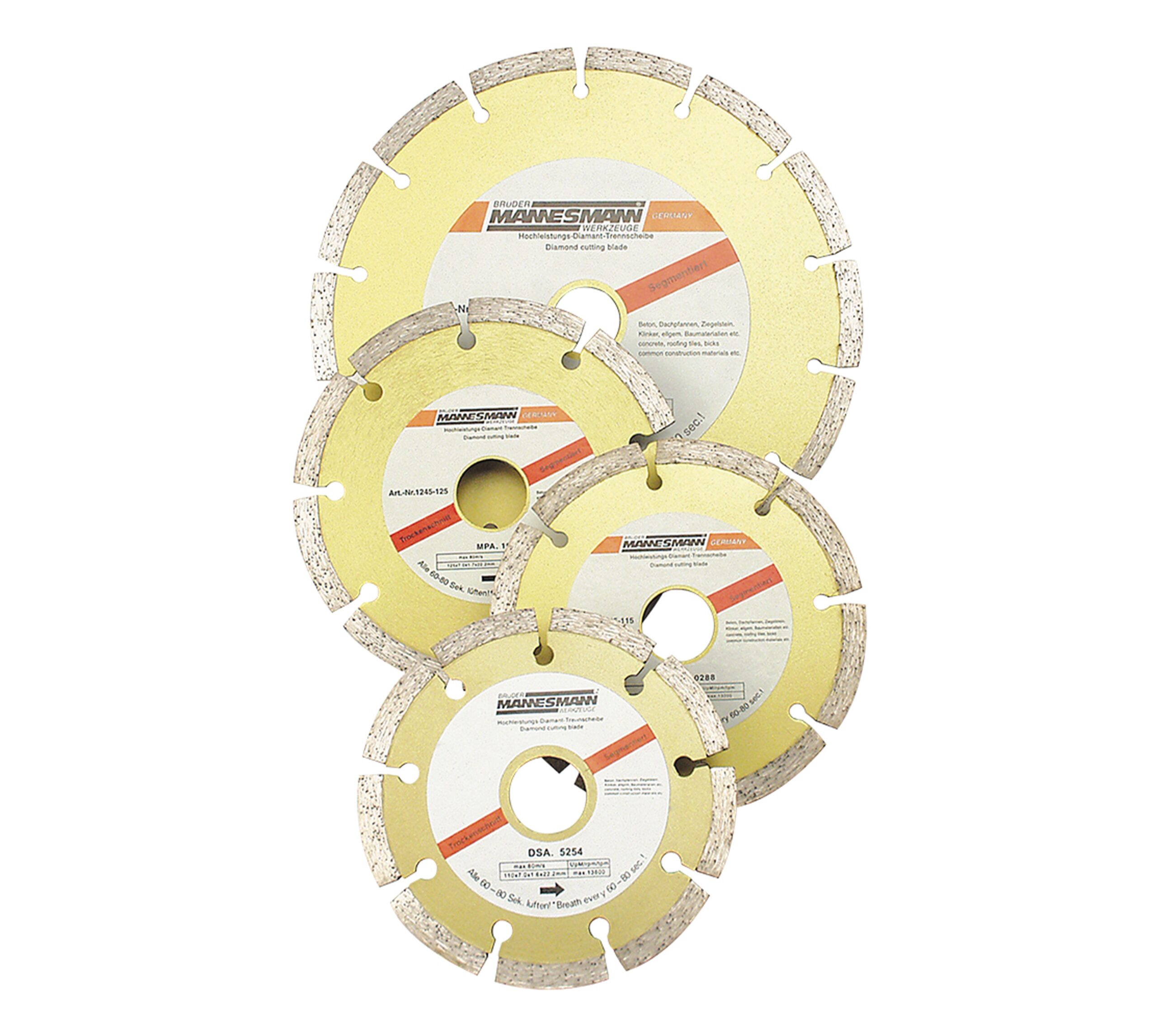 قرص قطع الماس ، مجزأ ،