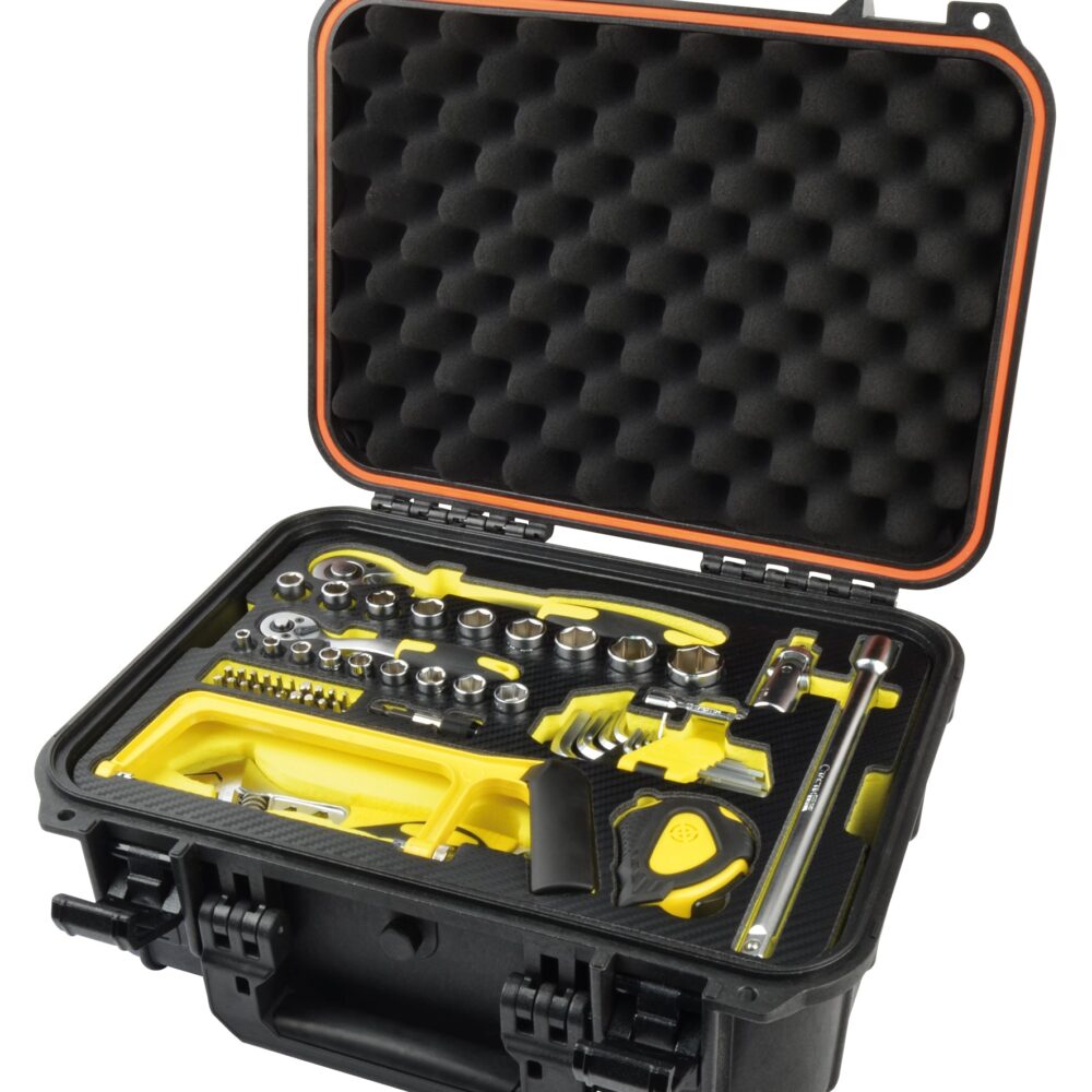 علبة أدوات ADAC IP65 ، 77 قطعة.