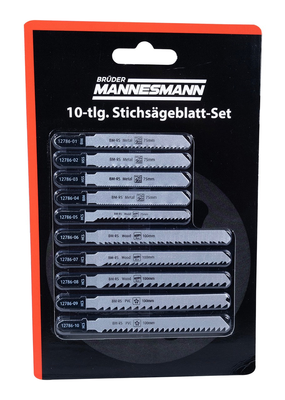 مجموعة شفرات بانوراما 10 قطع.