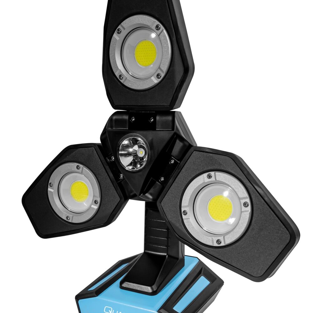 ضوء عمل مع 3 شفرات