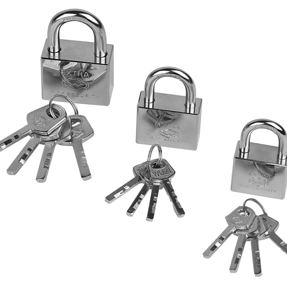 مجموعة قفل ، 3 قطع.