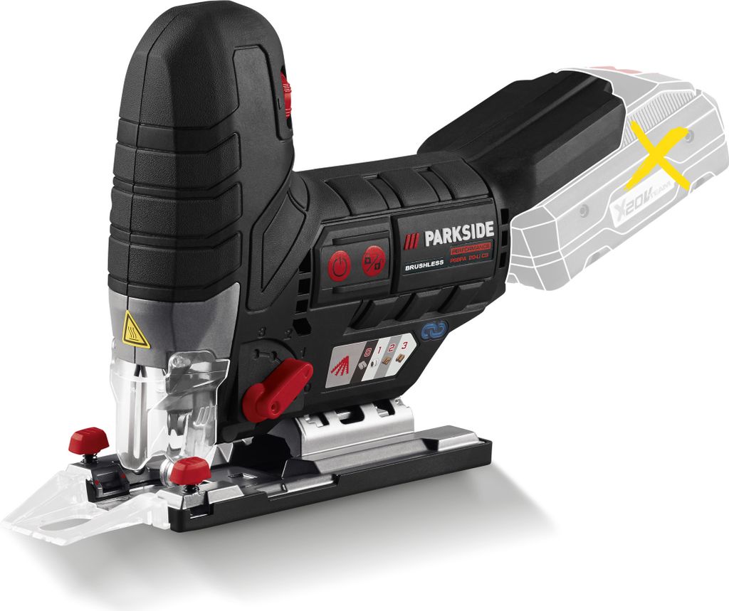 بارك سايد PERFORMANCE® 20 فولت بانوراما لاسلكية »PSSPA 20-Li C3«، بدون بطارية وشاحن