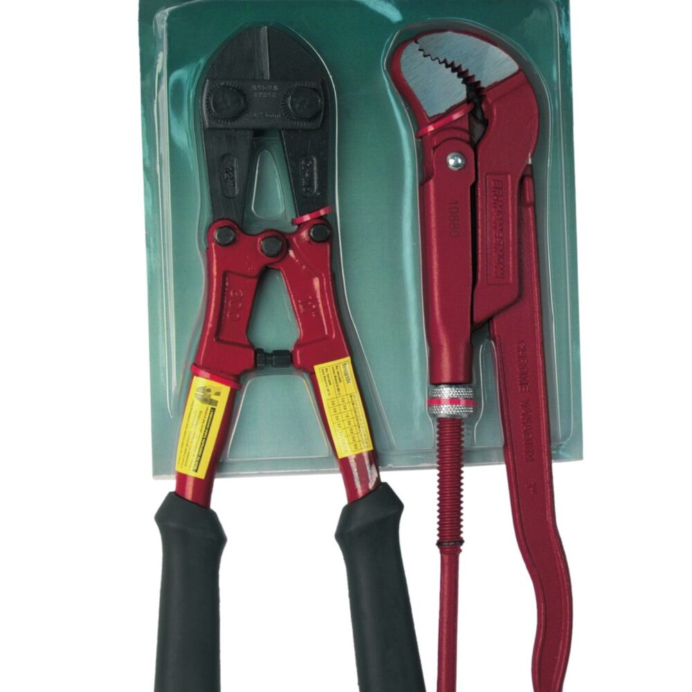 2 قطعة. مجموعة قواطع البراغي 300 مم و