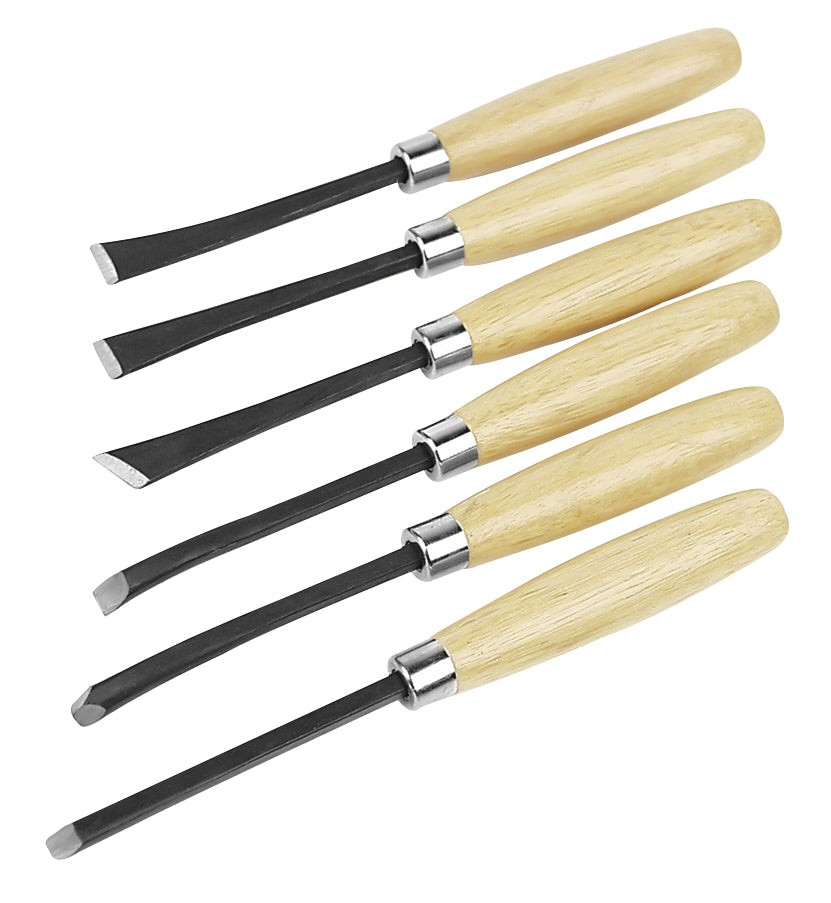 طقم أدوات نحت 6 قطع ، 160 مم