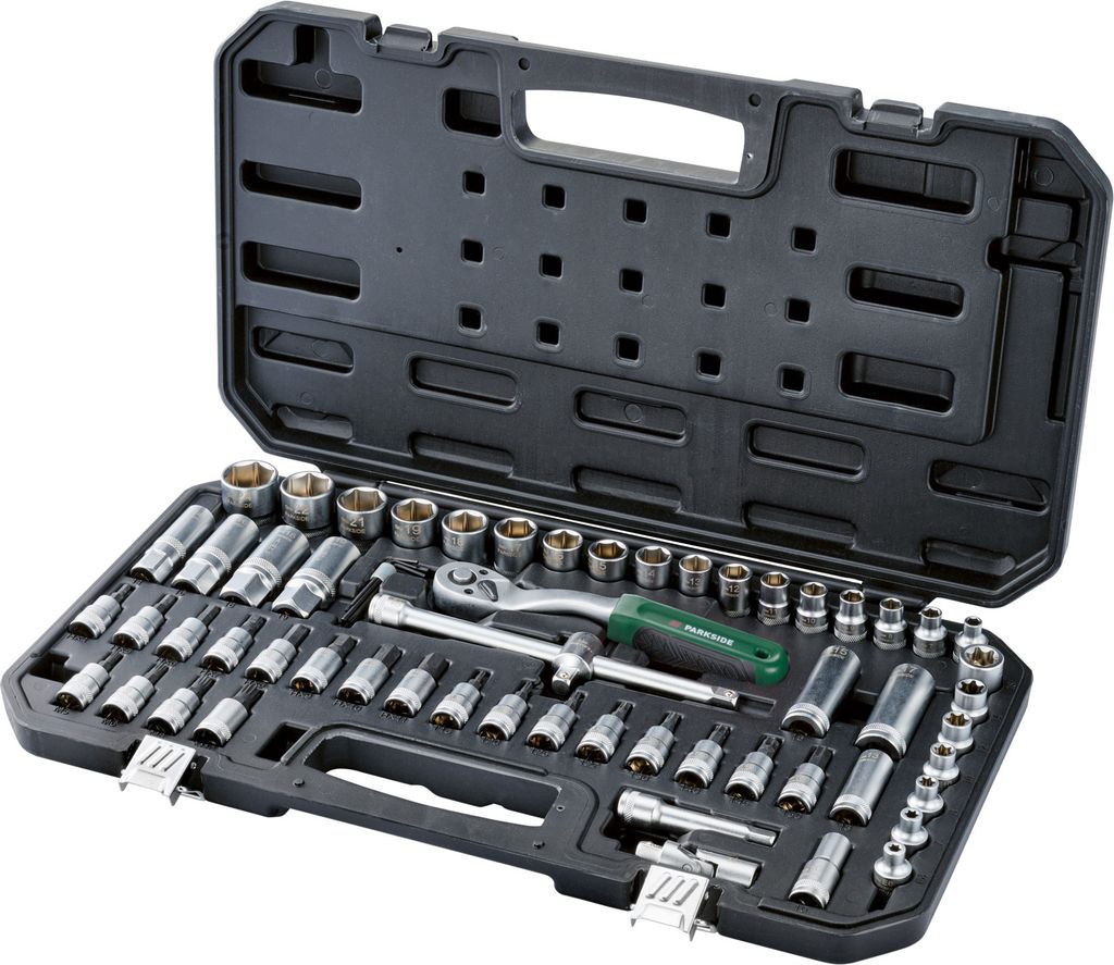 طقم مفتاح ربط بمقبس بارك سايد® ، مصنوع من فولاذ الكروم الفاناديوم