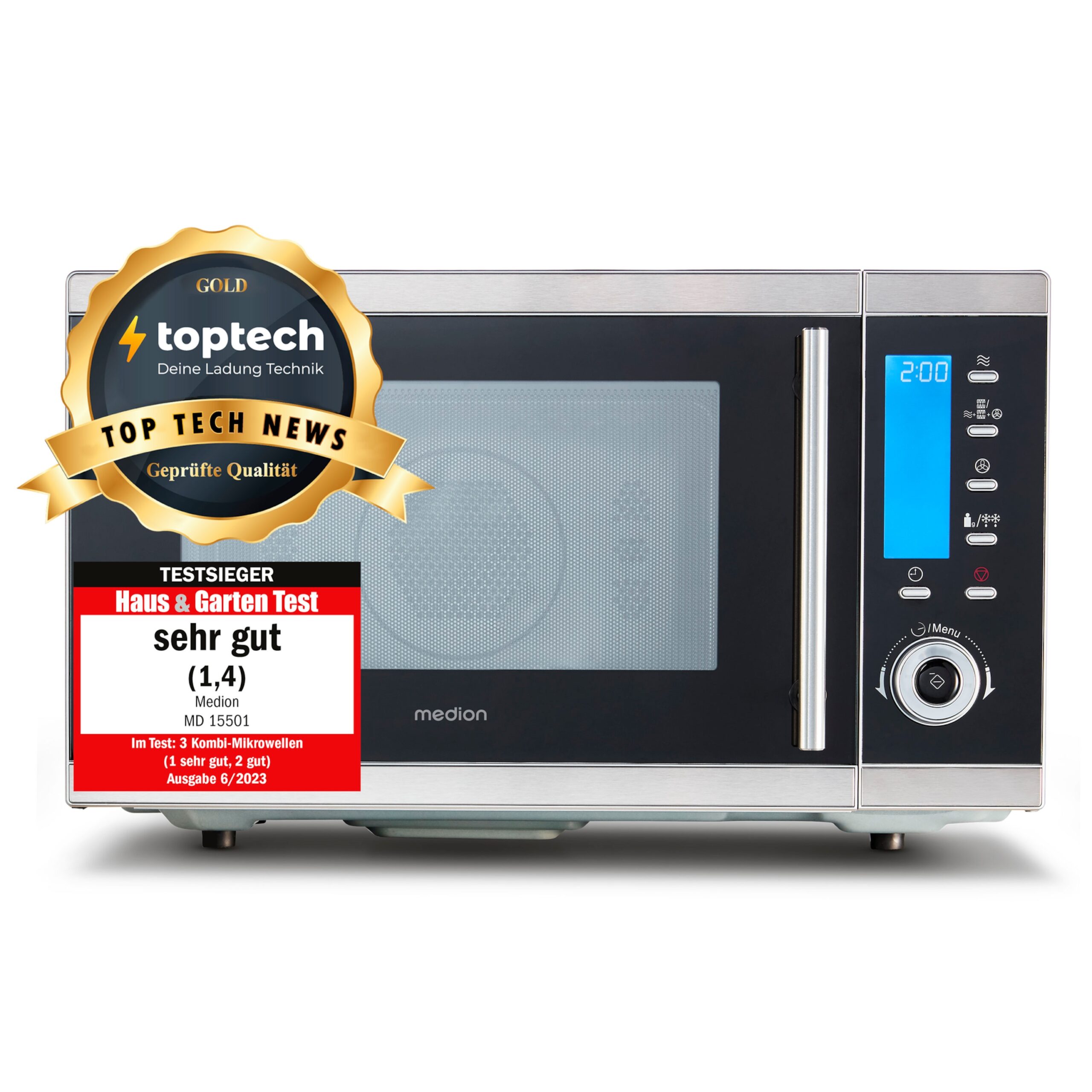 ميكروويف لايف® 4 في 1 MD 15501