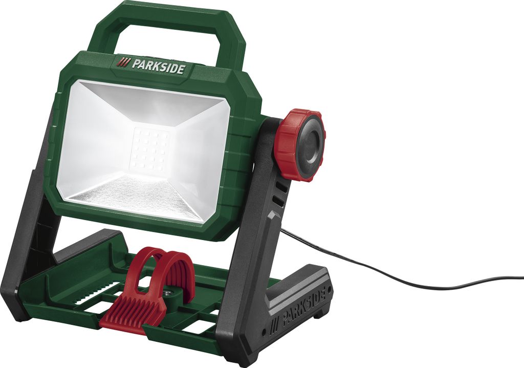بارك سايد® 20 فولت أضواء كاشفة LED لاسلكية »PLSA 20-Li A1«، بدون بطارية وشاحن