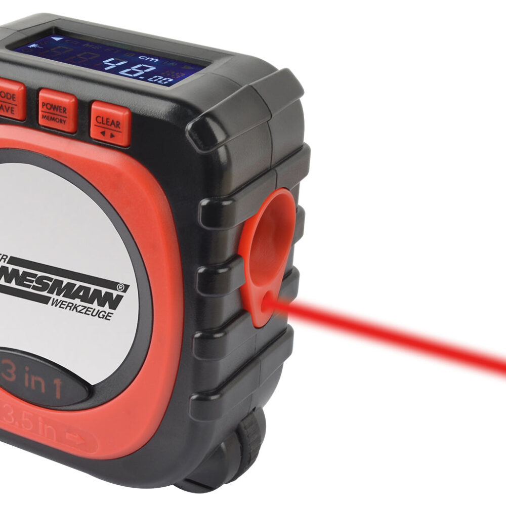 شريط قياس رقمي 3 في 1 بالليزر