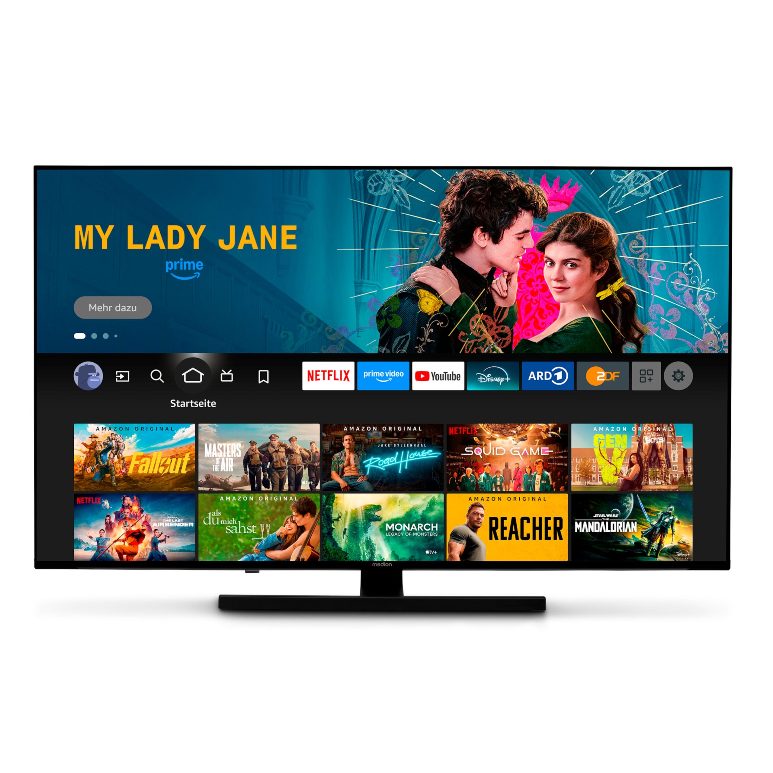 تلفزيون LIFE® X8652506 (MD 865800) QLED Fire TV