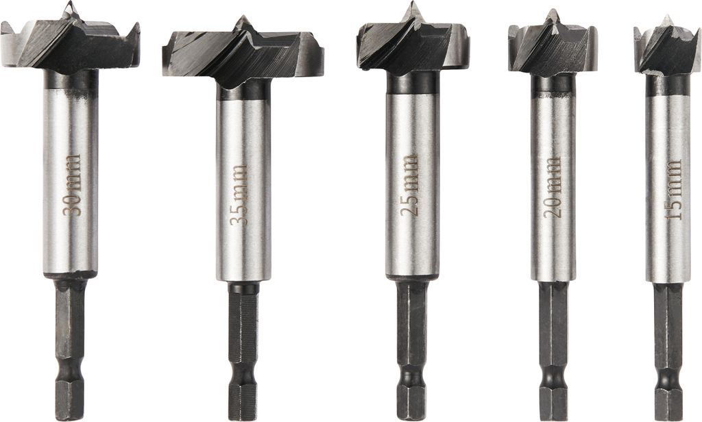 بارك سايد مثقاب خاص 6 نقاط PSB 3 A1 فورستنر مثقاب مجموعة 5 قطع. 3 قطع.