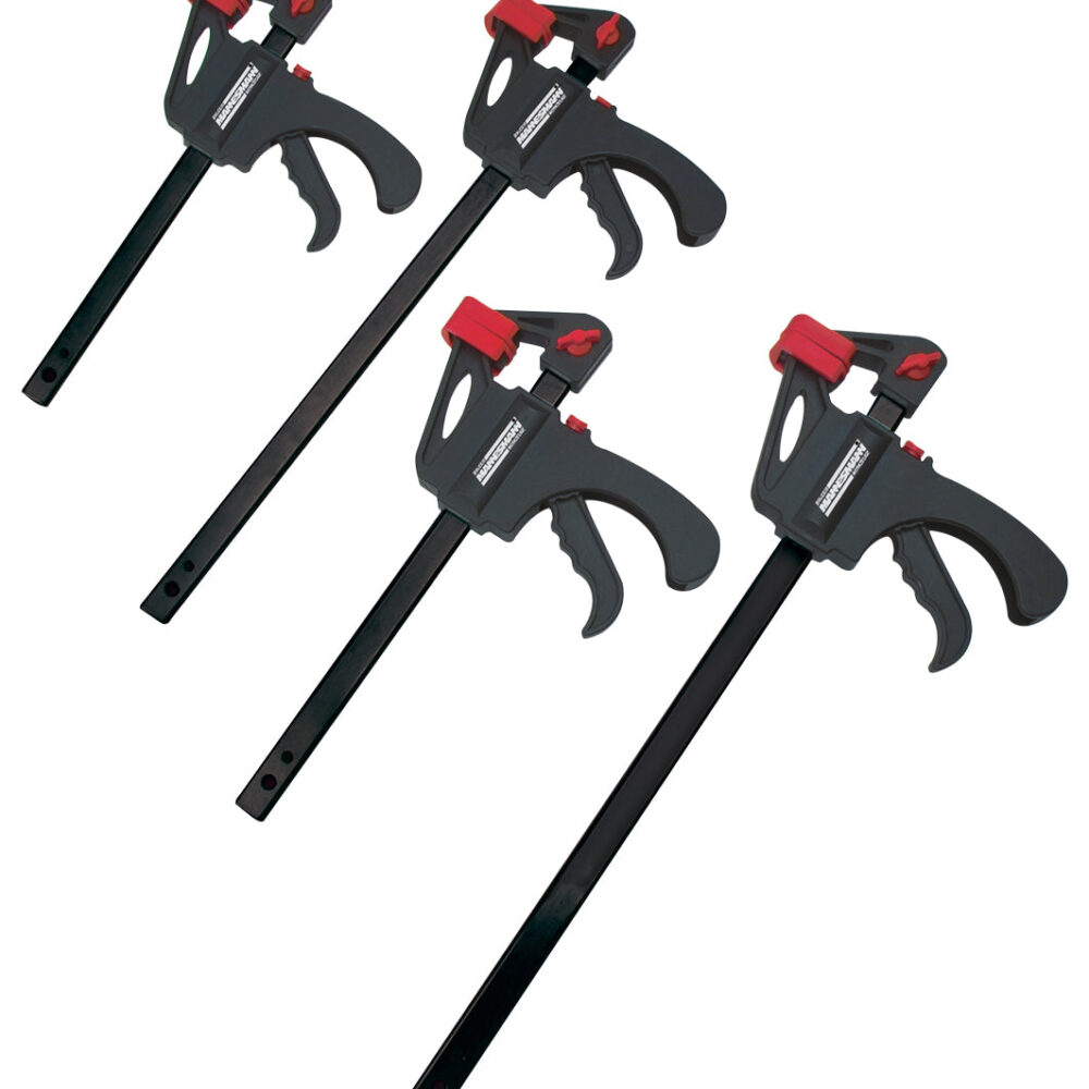 مجموعة مشبك سريعة التحرير 4 قطع.