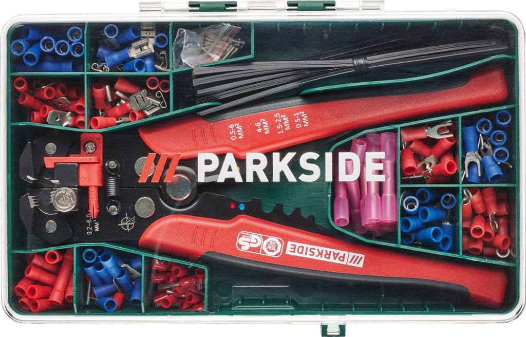 مجموعة أدوات العقص بارك سايد® »PCZS 231 B2«، 231 قطعة