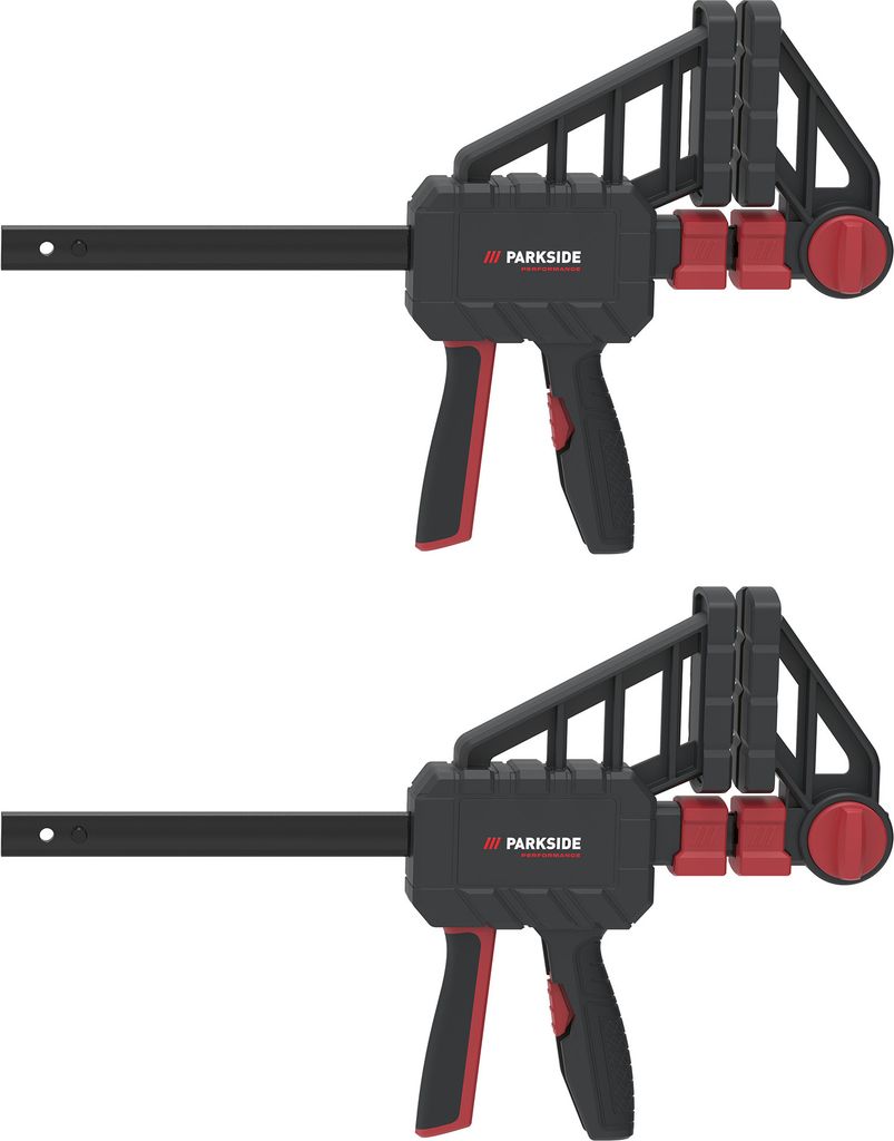 بارك سايد PERFORMANCE® مشبك بيد واحدة ، مشبك 120 كجم ، طقم 150 مم 2 قطعة