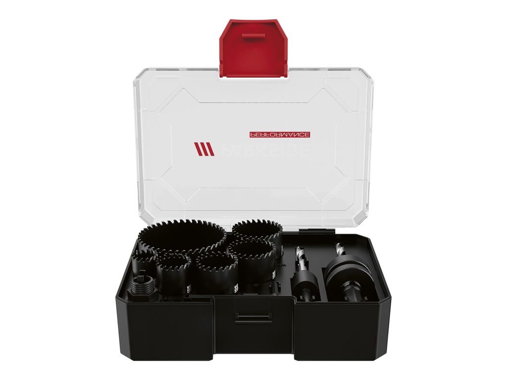 مجموعة منشار ثقب ثنائي المعدن بارك سايد PERFORMANCE® »PLSP 1 A1«، 10 قطع ، عمق قطع يصل إلى 45 مم