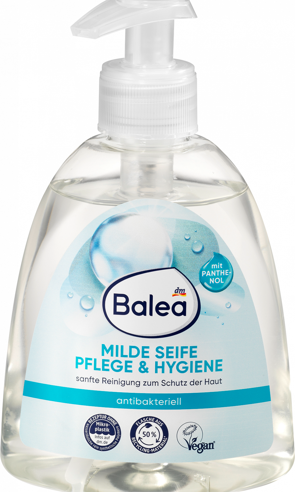Balea Liquid Soap, صابون خفيف للعناية والنظافة، مضاد للبكتيريا، 300 مل