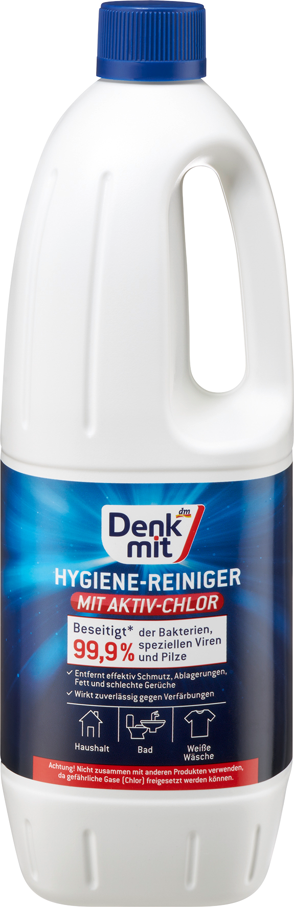 منظف النظافة من دنكميت بالكلور النشط، 1,500 ملمنتج مبيد حيوي