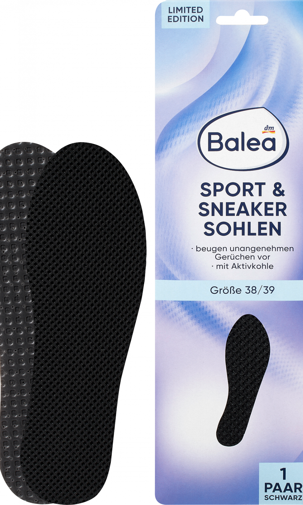 باليا نعل رياضي وسنيكرز أسود، مقاس 38/39 (1 زوج)، 2 قطعة