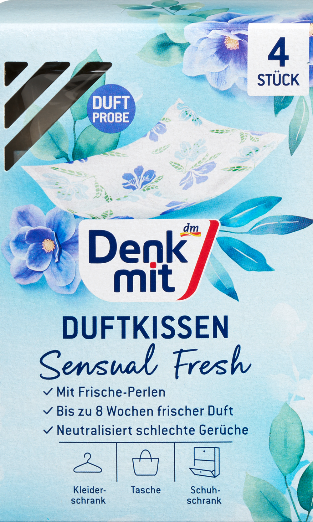 دنكميت عطر غسيل حسي منعش، 4 قطع