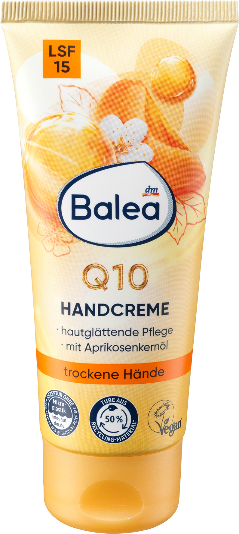 باليا كريم اليدين Q10 بزيت المشمش وعامل حماية من الشمس 15، 100 مل