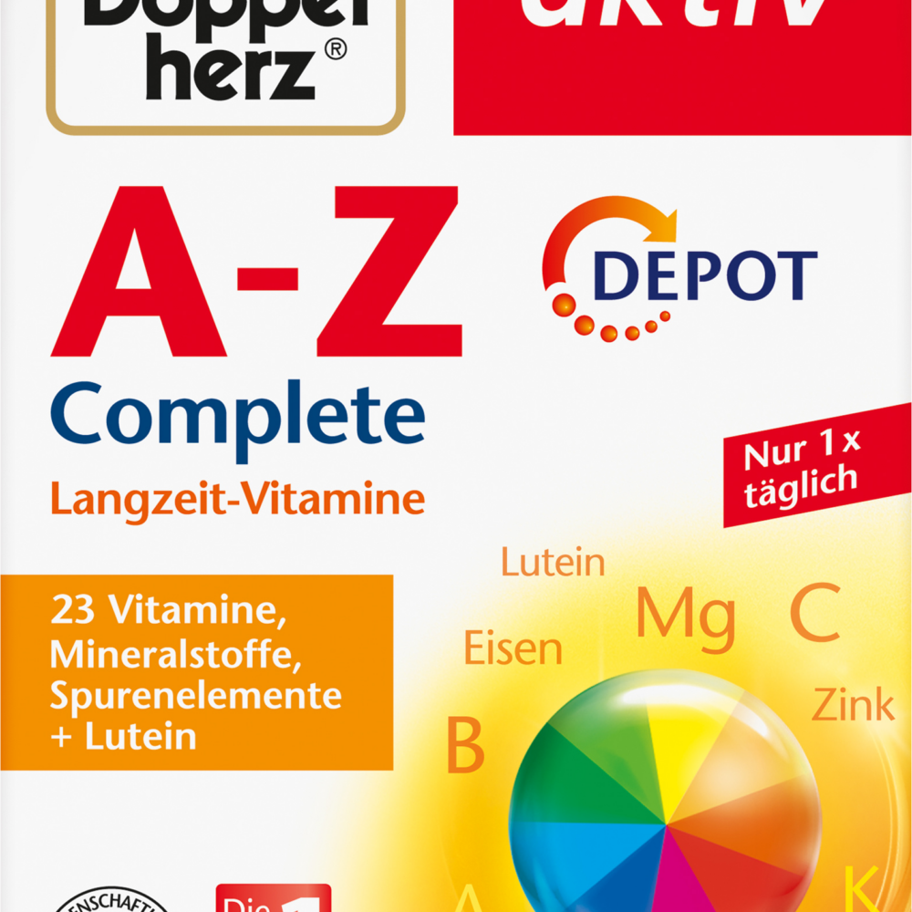 دوبلهيرز أقراص مستودع A-Z 40 قطعة ، 59.6 جرام مكمل غذائي
