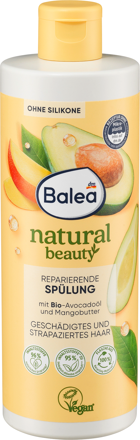 بلسم باليا زيت الأفوكادو الطبيعي للجمال وزبدة المانجو، 350 مل