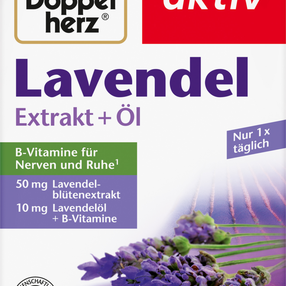 دوبلهيرز أقراص اللافندر 30 قطعة، 23.1 جرام مكمل غذائي