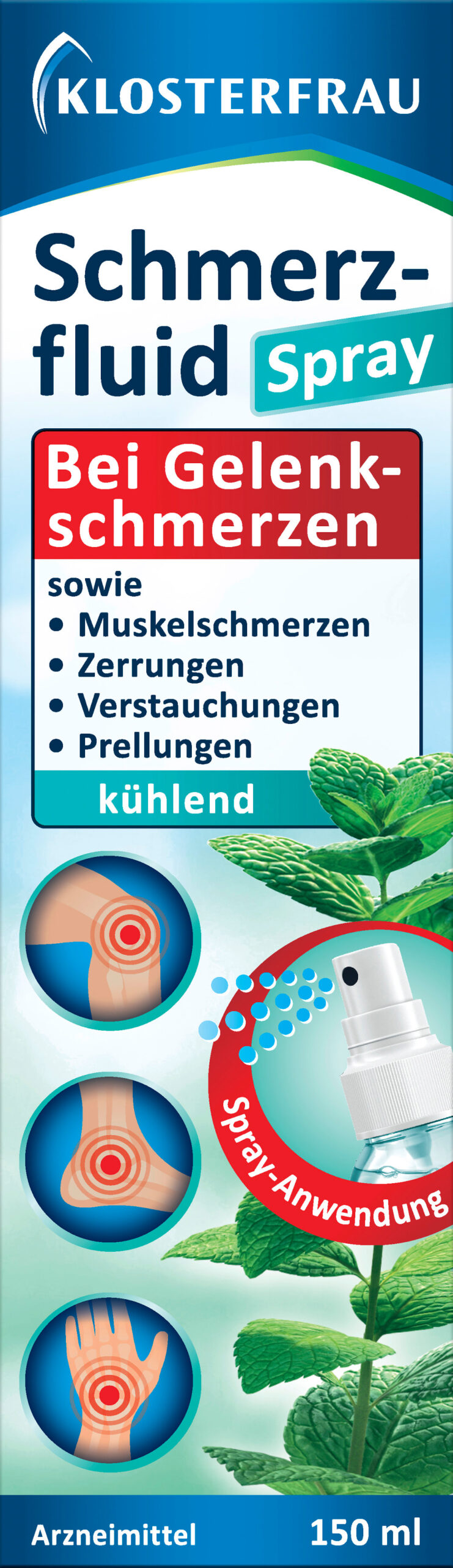 كلوسترفراو بخاخ سائل الألم، 150 مل أدوية