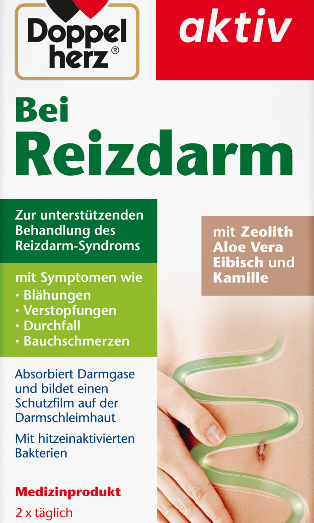 Doppelherz لمتلازمة القولون العصبي ، 30 جهاز طبي