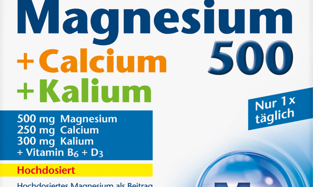 دوبلهيرز مغنيسيوم 500 + كالسيوم + أقراص بوتاسيوم 30 حبة، 69.6 جرام مكمل غذائي