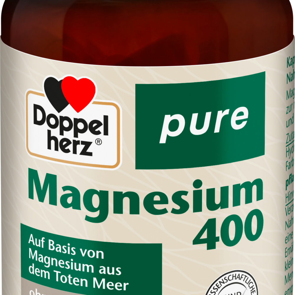 دوبلهيرز مغنيسيوم 400 كبسولة 60 قطعة ، 45.7 جرام مكمل غذائي