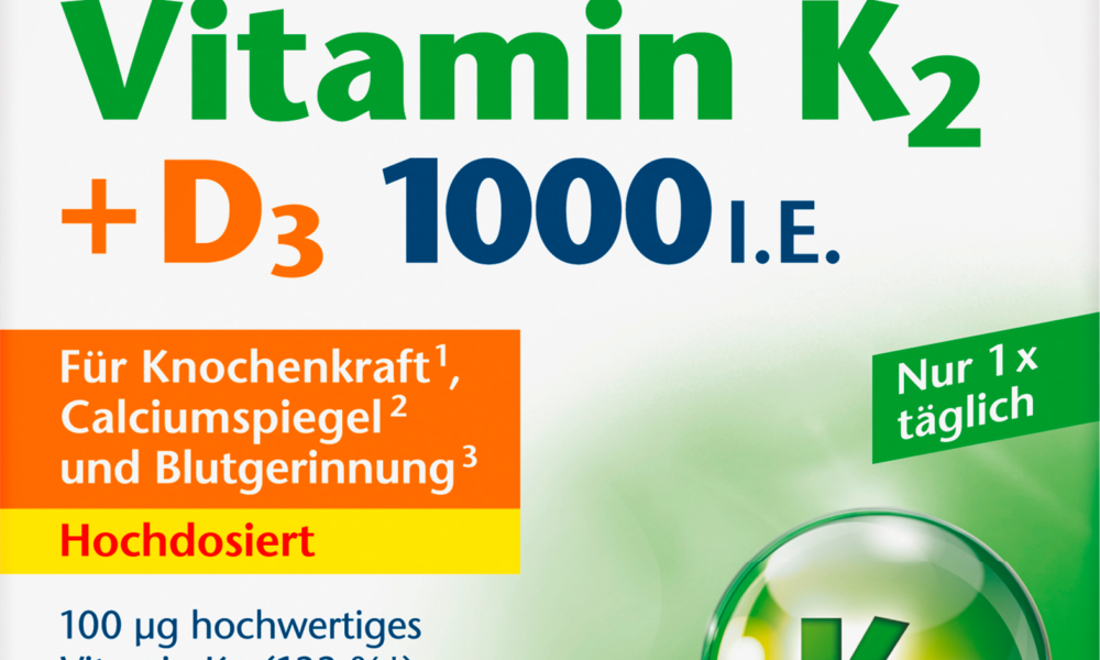 دوبلهيرز فيتامين ك2 + د3 أقراص 1000 وحدة دولية 120 حبة، 52.4 جم مكمل غذائي