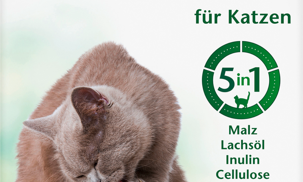 Doppelherz Food Supplement Cat, مركب مضاد لكرات الشعر (25 حبة)، 250 جرام طعام تكميلي