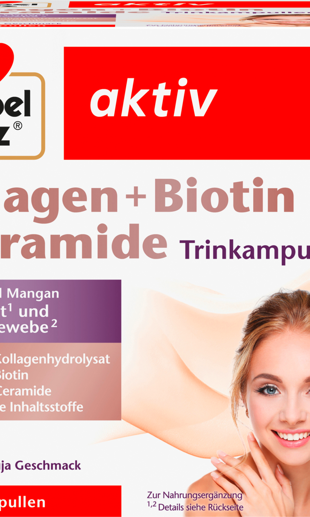 دوبلهيرز كولاجين + بيوتين + أمبولات شرب سيراميد 30 قطعة، 750 ملمكمل غذائي