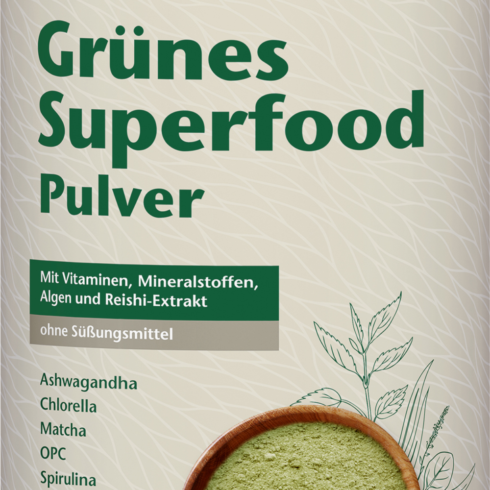 دوبلهيرز مسحوق سوبرفود أخضر، 600 جم مكمل غذائي