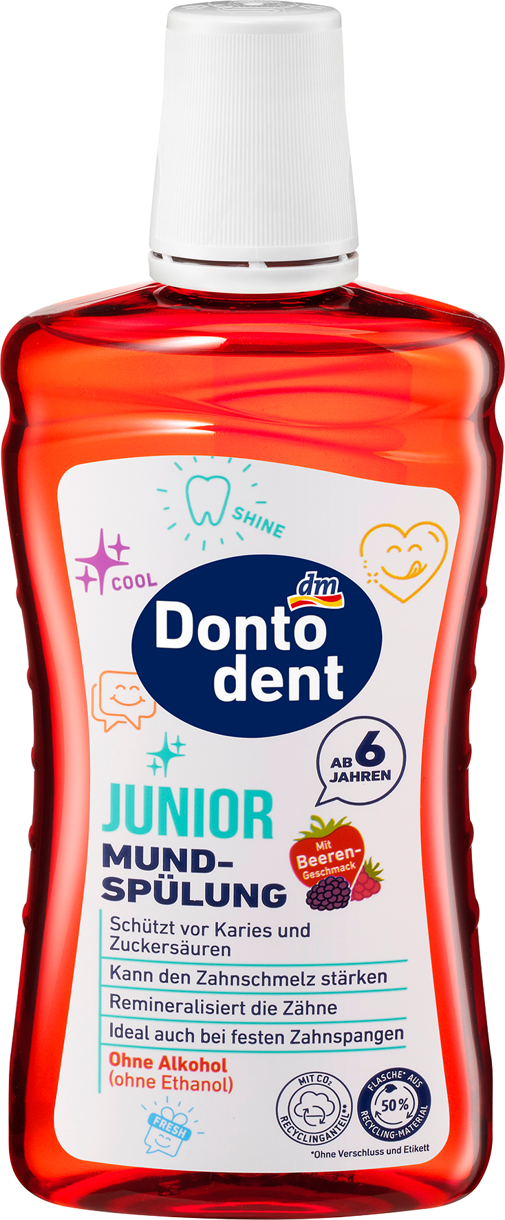 دونتودنت غسول الفم جونيور، 500 مل