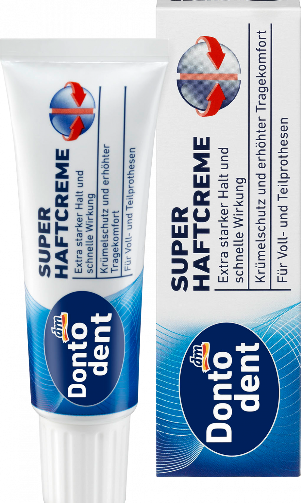 Dontodent كريم لاصق فائق الثبات القوي ، 40 غرامجهاز طبي