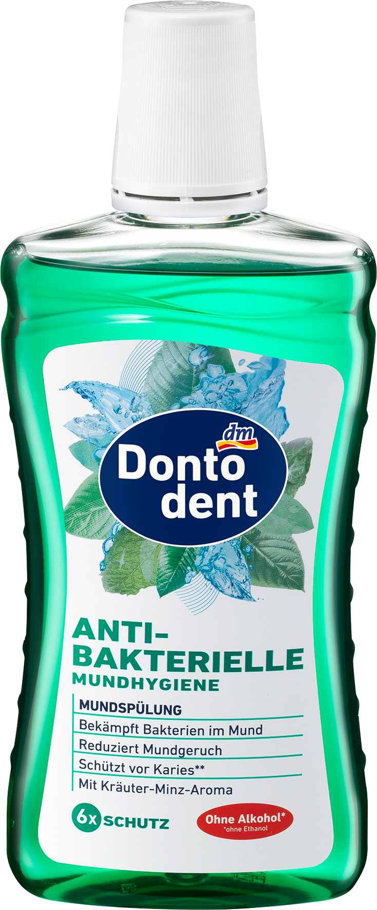Dontodent غسول الفم المضاد للبكتيريا لنظافة الفم ، 500 مل