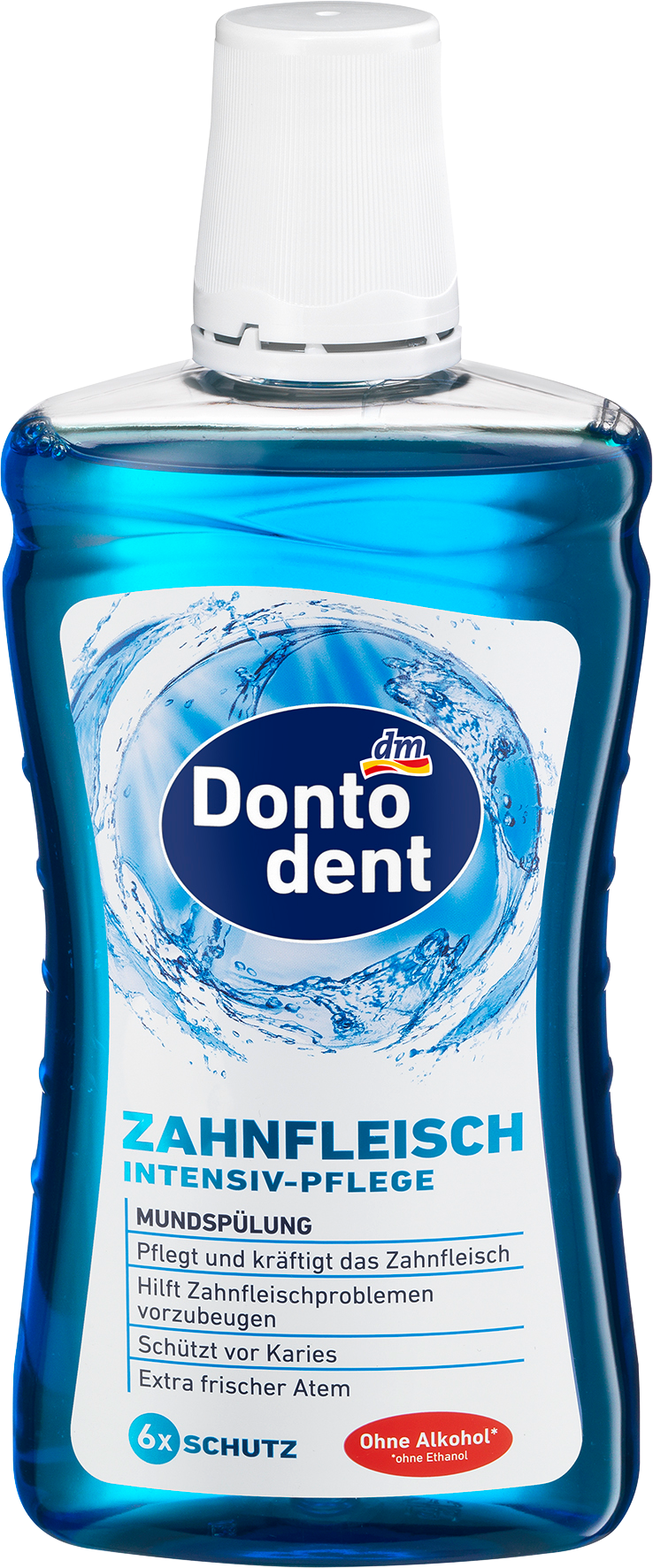 دونتودينت غسول الفم للعناية المركزة باللثة، 500 مل