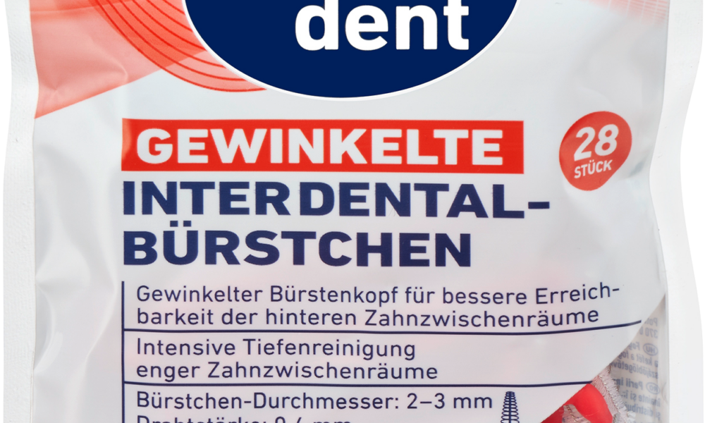 فرش Dontodent بين الأسنان بزاوية ISO 2 ، 28 قطعة