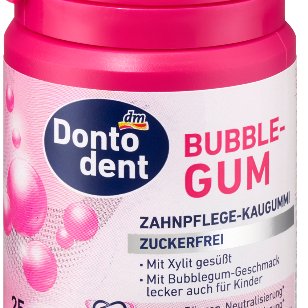 Dontodent علكة ، علكة مع إكسيليتول ، 25 قطعة