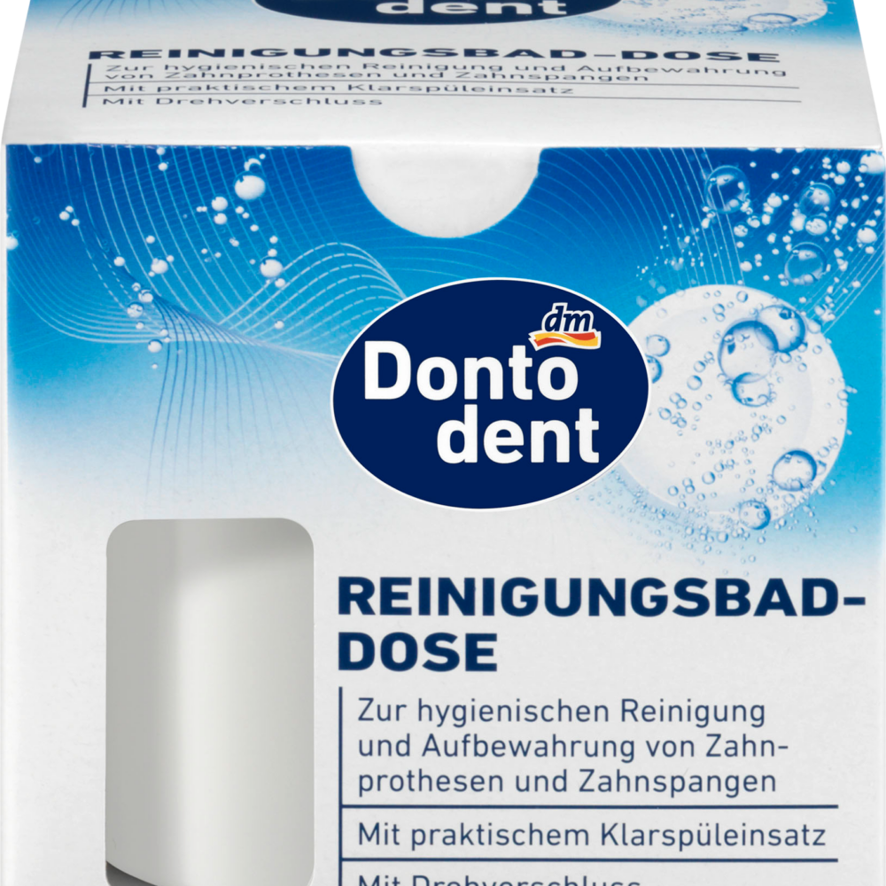 دونتودينت علبة حمام للتنظيف ، 1 قطعة