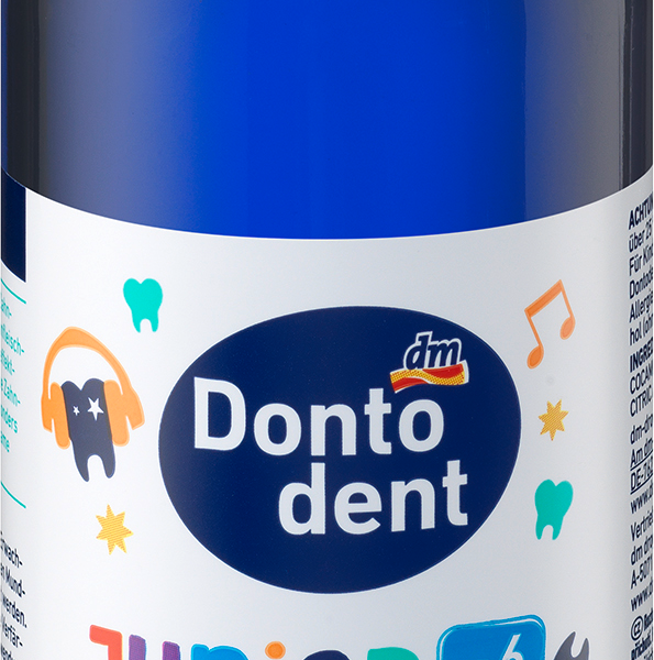 Dontodent غسول الفم جونيور لرنينغ إفاكت، 200 مل