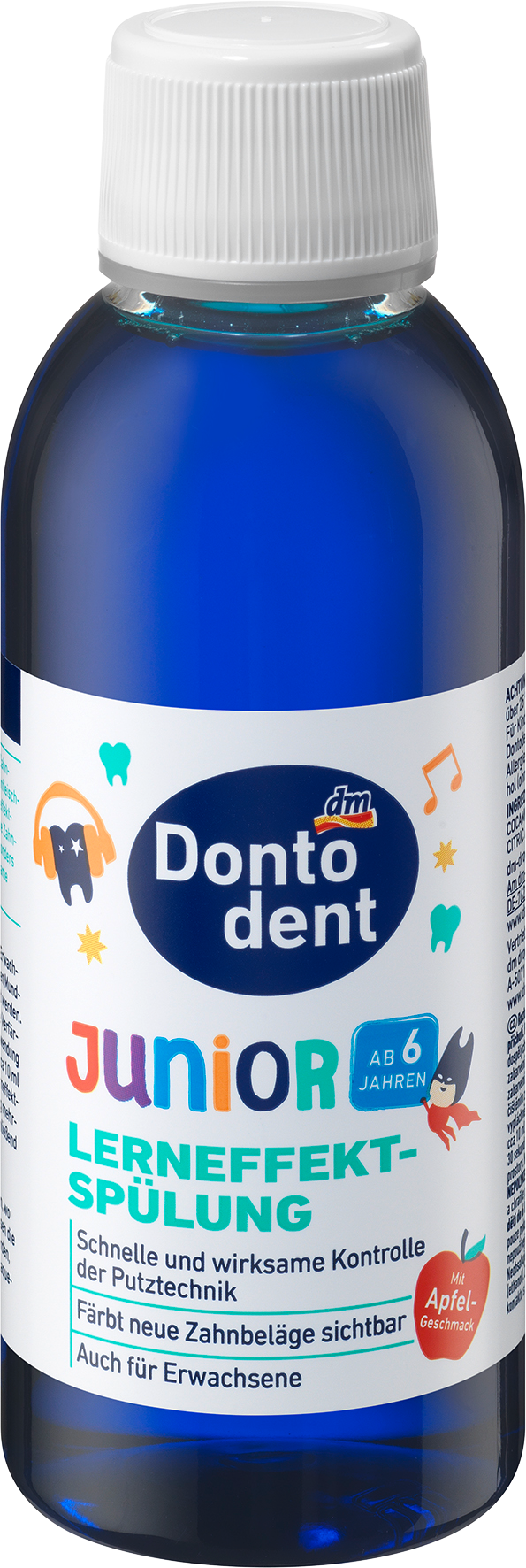 Dontodent غسول الفم جونيور لرنينغ إفاكت، 200 مل