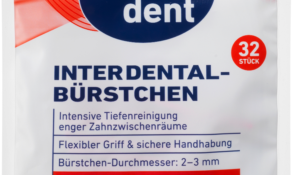 Dontodent فرش بين الأسنان أحمر 0.4 مم ISO 2 ، 32 قطعة