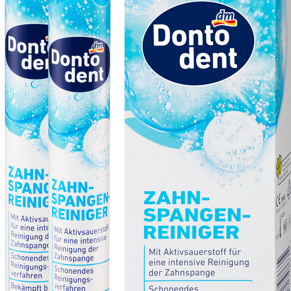 Dontodent تقويم الأسنان منظف ، 60 جهاز طبي