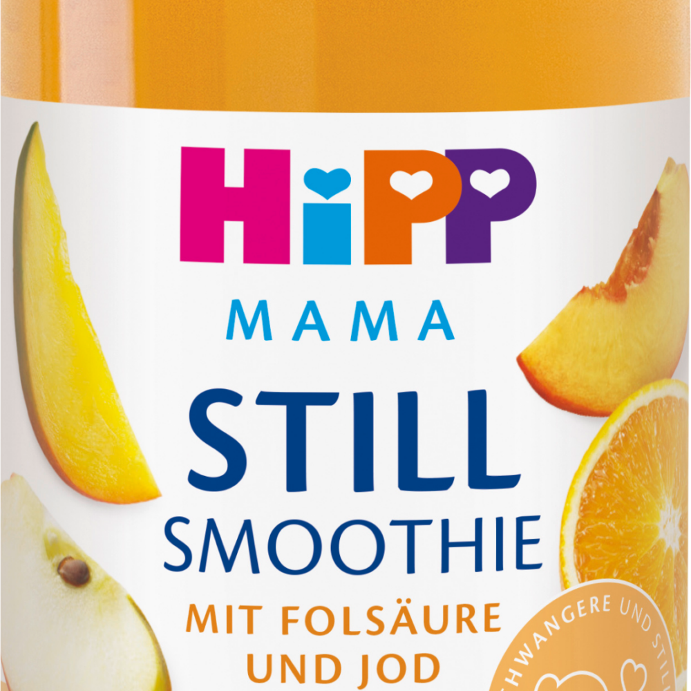 HiPP ماما عصير الرضاعة الطبيعية بحمض الفوليك، 200 مل