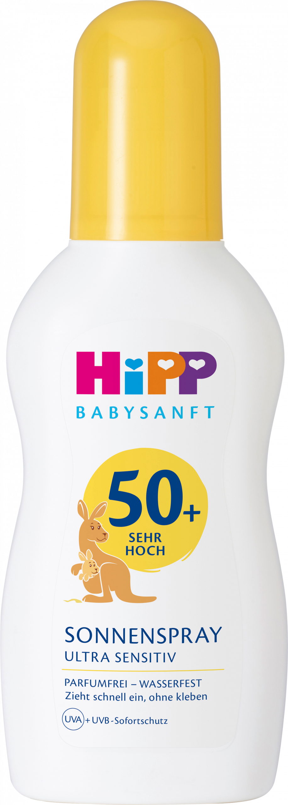 HiPP Babysanftبخاخ صن للأطفال شديد الحساسية ، SPF 50+ ، 150 مل
