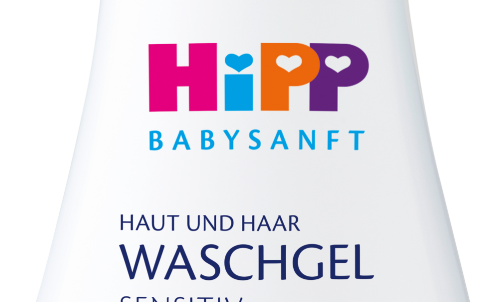 HiPP Babysanft جل غسول للأطفال للبشرة والشعر ، 400 مل